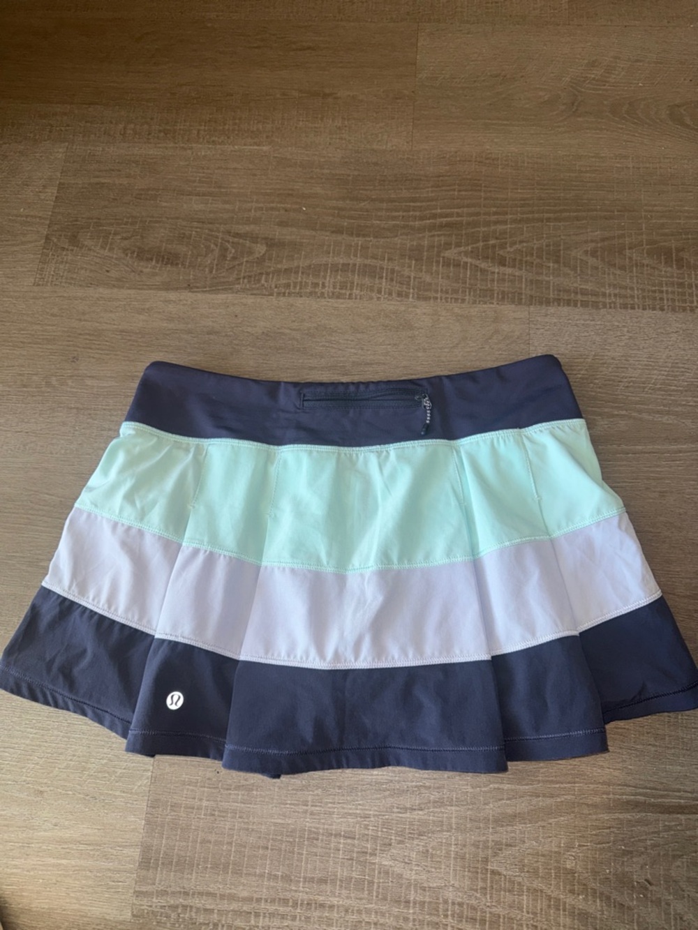 Lululemon Pace Rival Skirt Aquamarine Cool Breeze Cadet Blue 8